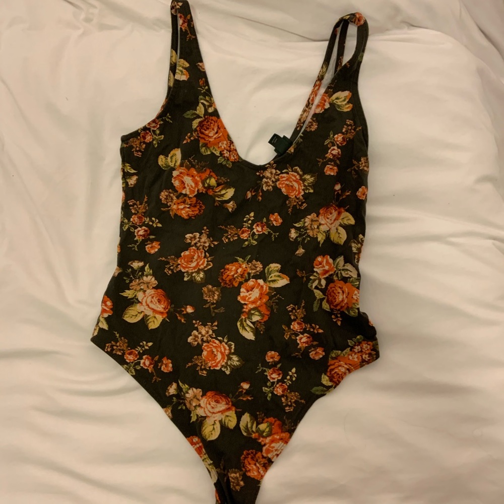 Floral bodysuit